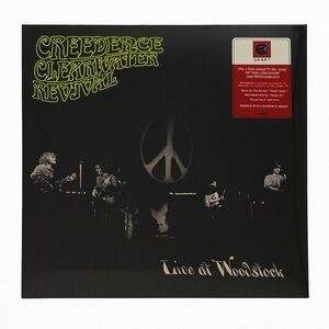 Creedence Clearwater Revival – Live at Woodstock (2-LP Vinyl) • Brand New Sealed